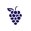 Icon of a bunch of grapes.